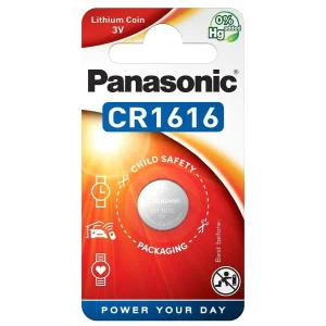 Батарейка Panasonic літієва CR1616 блістер, 1 шт., CR-1616EL/1B UA
